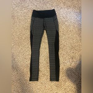 90 Degree Stripe & Mesh Leggings